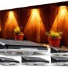 APILAB Solar Fence Lights Weatherproof Security Lighting-0
