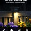 FabStyl Solar Fence Light 3 Modes Waterproof Outdoor-1