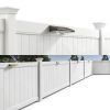 APILAB Solar Fence Lights Weatherproof Security Lighting-4