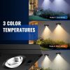 FabStyl Solar Fence Light 3 Modes Waterproof Outdoor-6