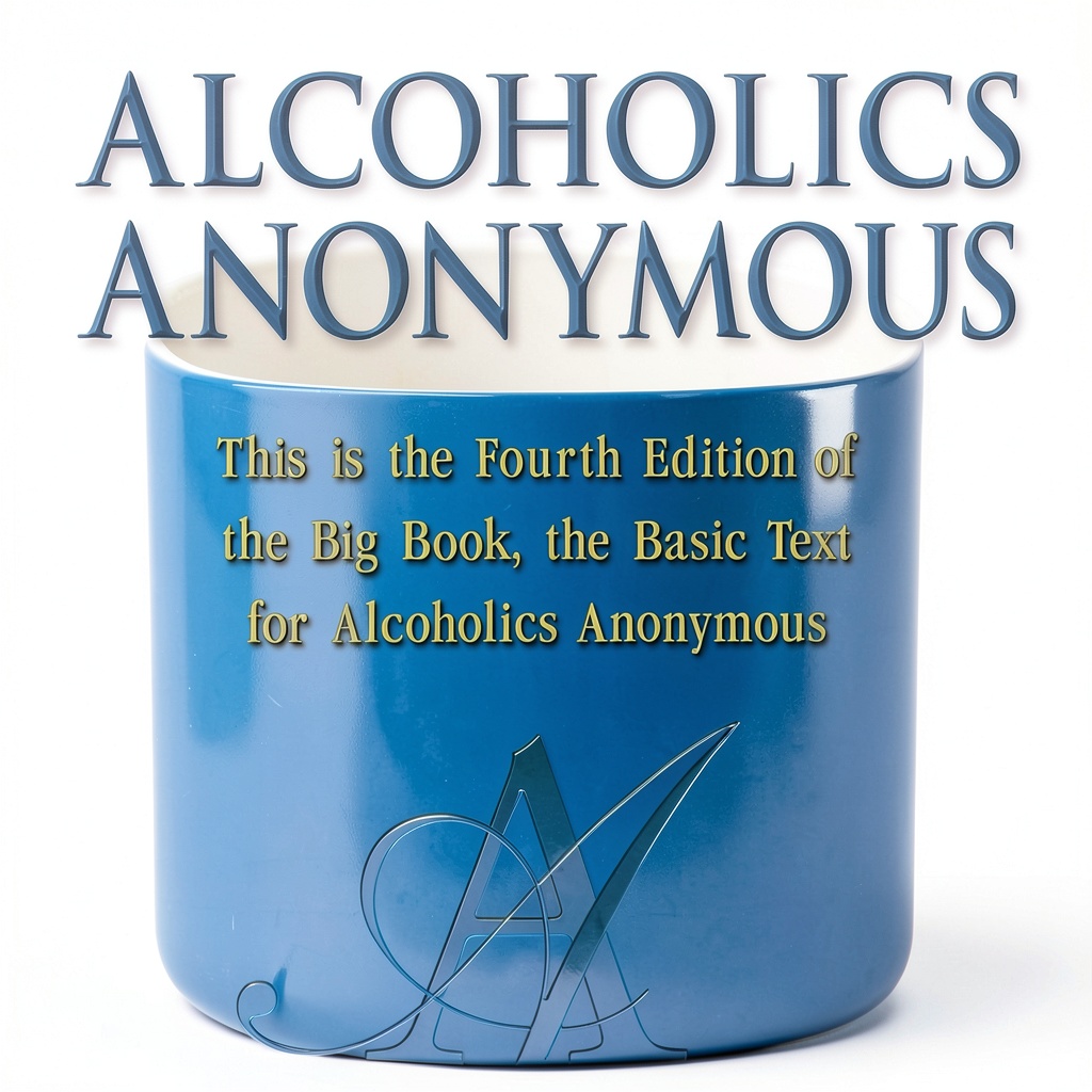 Alcoholics Anonymous Kindle edition displayed on a tablet