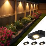 FabStyl Solar Fence Light 3 Modes Waterproof Outdoor-0