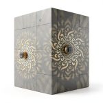 Gardencave Solar Fence Lights 2 Pack Geometric Mandala-0