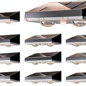 Solar Fence Light NIORSUN Waterproof Wall Mount-0