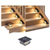 Solar Step Light BKBB PPBB ssl-all-04 Ultra-Thin 15-LED Waterproof-6