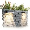 Solar Fence Light NIORSUN Outdoor IP65 Waterproof-3
