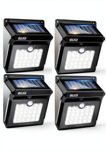 Solar Motion Light BAXIA Outdoor ABS Wall-0