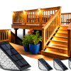 Solar Step Light BKBB PPBB ssl-all-04 Ultra-Thin 15-LED Waterproof-0
