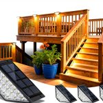 Solar Step Light BKBB PPBB ssl-all-04 Ultra-Thin 15-LED Waterproof-0