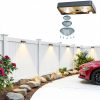 Solar Fence Light ESUNYD Waterproof Step Light-1