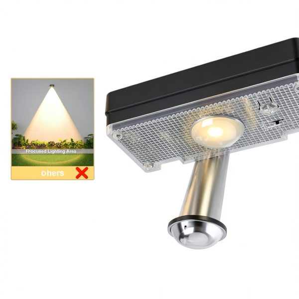 SolarGlow Outdoor Wall Light 4 Pack Black Waterproof RGB LED Touch-6