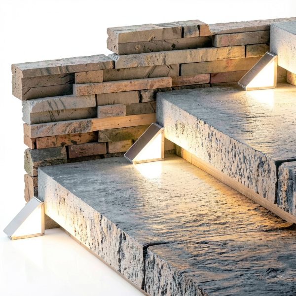 Solar Step Light JEJOT J117-6P Cool and Warm White 6 8 12 Color-5