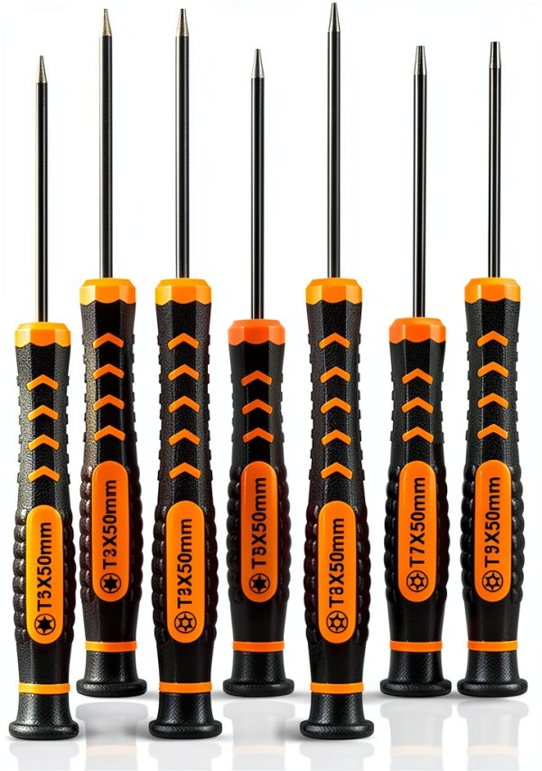 Torx Screwdriver Set TECKMAN 10-Piece Magnetic Small T2-T15-0