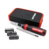 CRAFTSMAN Ratcheting Screwdriver Set CMHT68001 Magnetic Tip Black-1