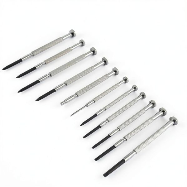 11 Pcs Small Precision Screwdriver Set, Tiny Screwdriver Set, Mini Screw Driver Kit with Slotted and Phillips Heads, Ideal for Watch, Eyeglasses, Toys, Electronics, Computer Repair-1