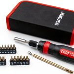 CRAFTSMAN Ratcheting Screwdriver Set CMHT68001 Magnetic Tip Black-0