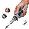 13-in-1 Ratchet Screwdriver Set by Wesdut Cr-V Bits Grip Black-4