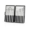 11 Pcs Small Precision Screwdriver Set, Tiny Screwdriver Set, Mini Screw Driver Kit with Slotted and Phillips Heads, Ideal for Watch, Eyeglasses, Toys, Electronics, Computer Repair-2