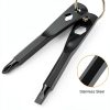 Christmas Gifts for Men KUSONKEY 4-in-1 Keychain Screwdriver Black-3