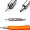 Screwdriver for Doorbell Screwdriver Replacement with WiFi Password Reset and Battery Change, Fits for All Video Doorbell Models (Orange), CTYUKHS-1