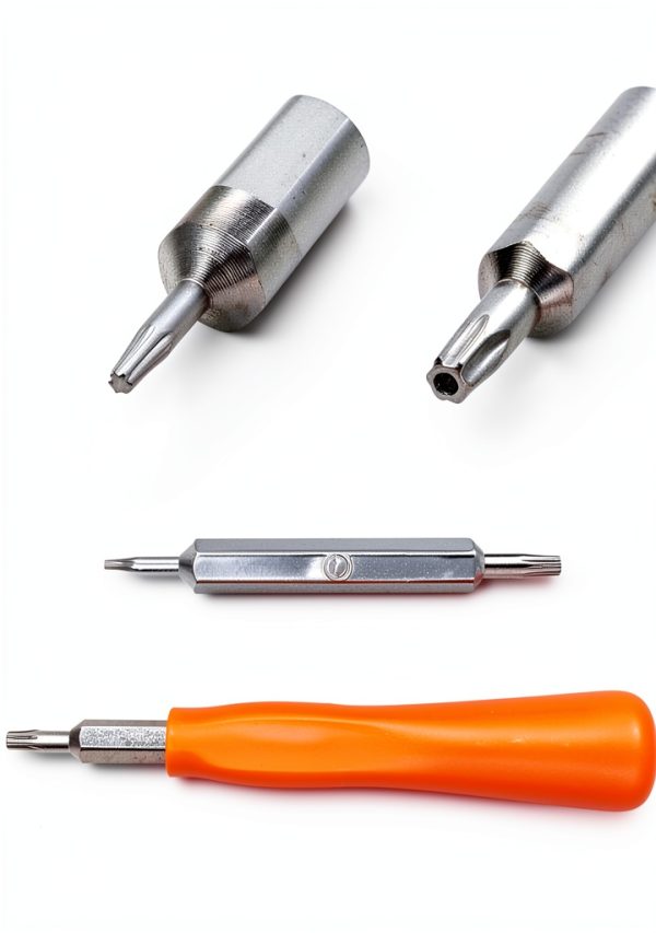 Screwdriver for Doorbell Screwdriver Replacement with WiFi Password Reset and Battery Change, Fits for All Video Doorbell Models (Orange), CTYUKHS-1