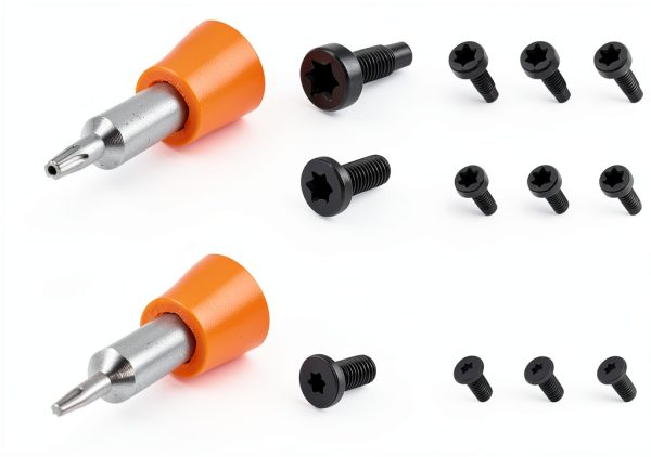 Screwdriver for Doorbell Screwdriver Replacement with WiFi Password Reset and Battery Change, Fits for All Video Doorbell Models (Orange), CTYUKHS-2